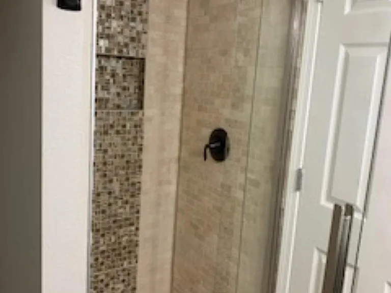 Shower in loft Bathroom