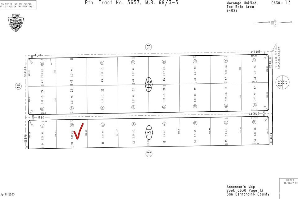 1st image of 175 N Inez Ave Lot 18