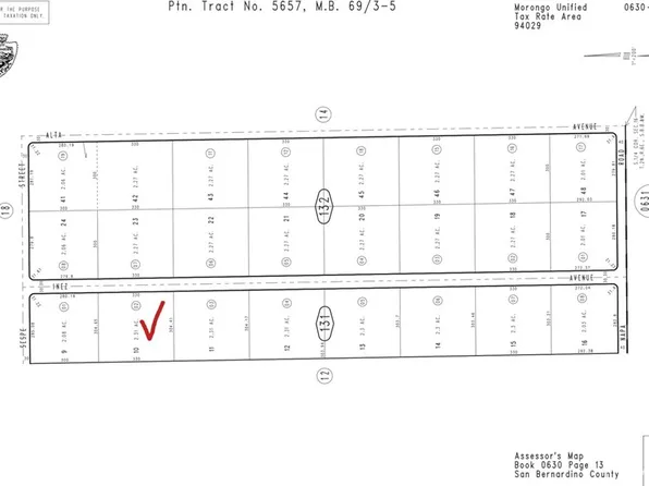 175 N Inez Ave Lot 18, Landers, CA 92285