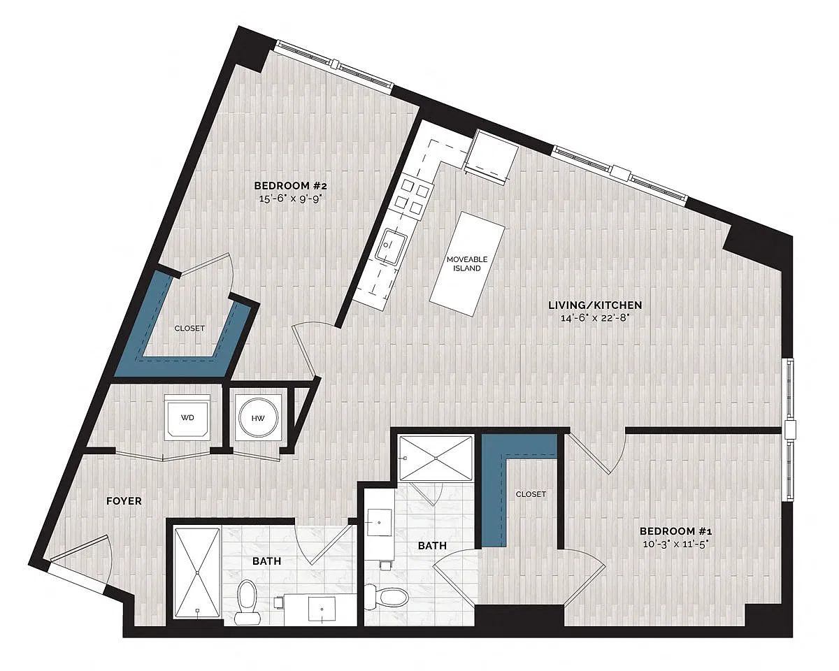 Floor plan B14