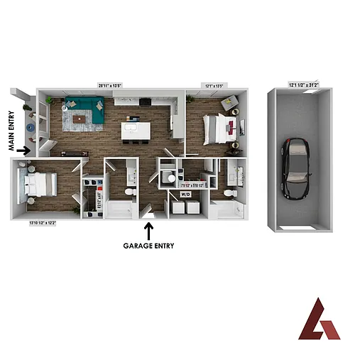 Floor plan Victory
