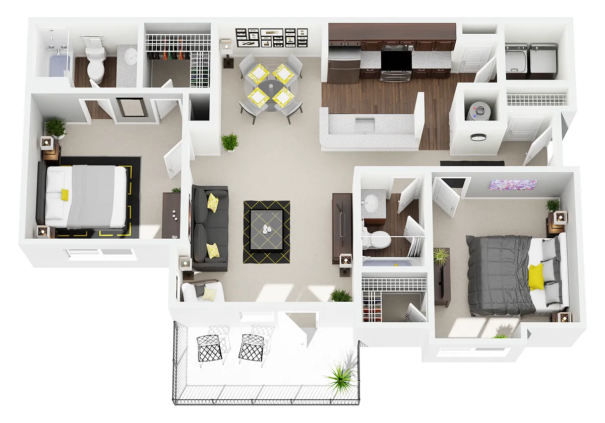 Floor plan B2