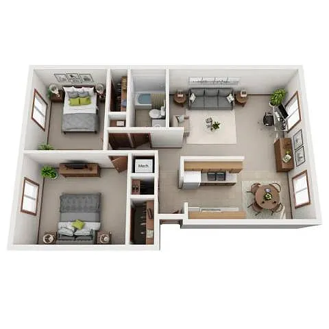 Floor plan The Maple