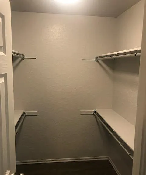 Master bedroom closet
