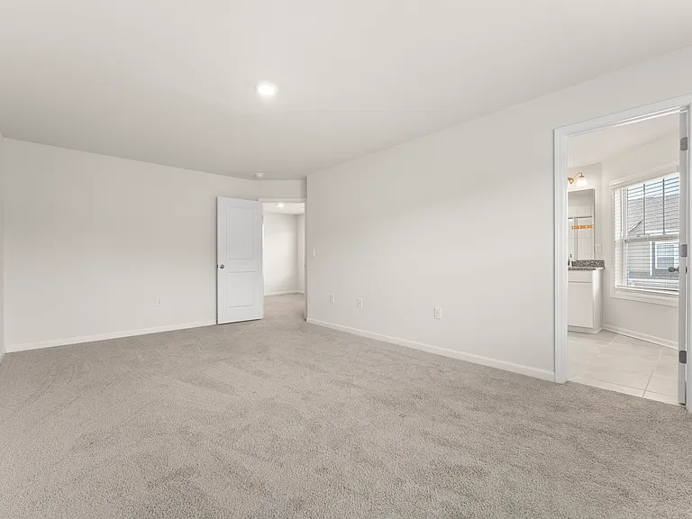 huge primary suite