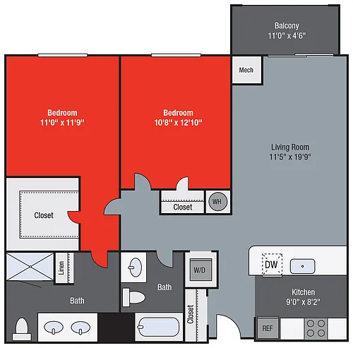 Floor plan B2