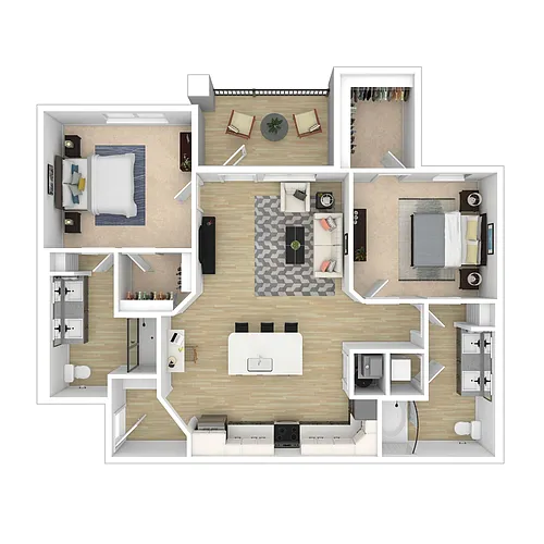 Floor plan B1