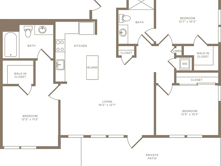 C01 Three Bedroom C01 Three Bedroom