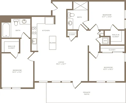 Floor plan C01