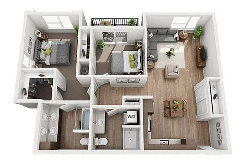 Floor plan PARKER