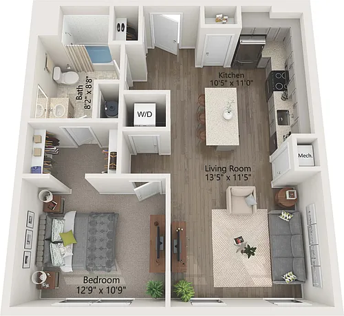 Floor plan A12