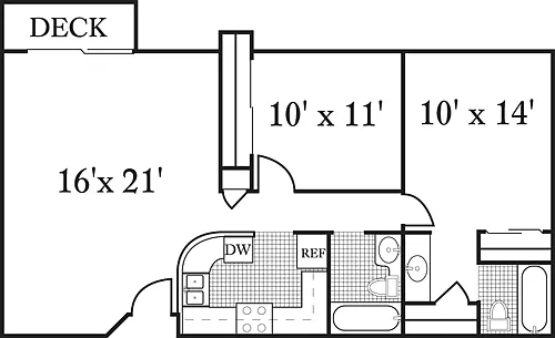Floor plan The Coronado