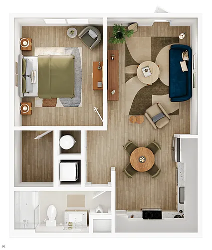 Floor plan N