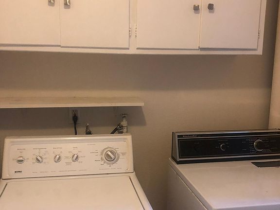 Washer and dryer provided