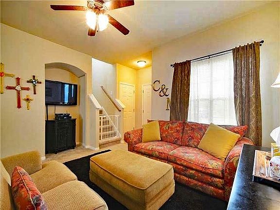 This picture was taken when it was occupied, and is a good example of how furniture might be placed.