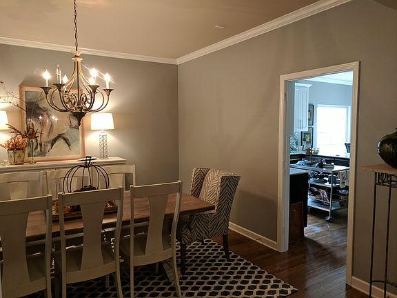 Spacious dining room