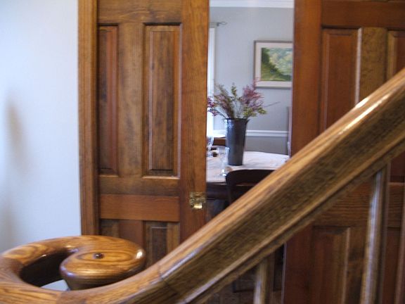 Pocket doors to formal D.R.