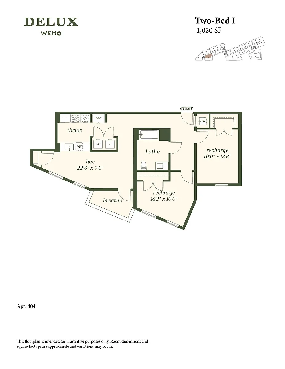 Floor plan B9