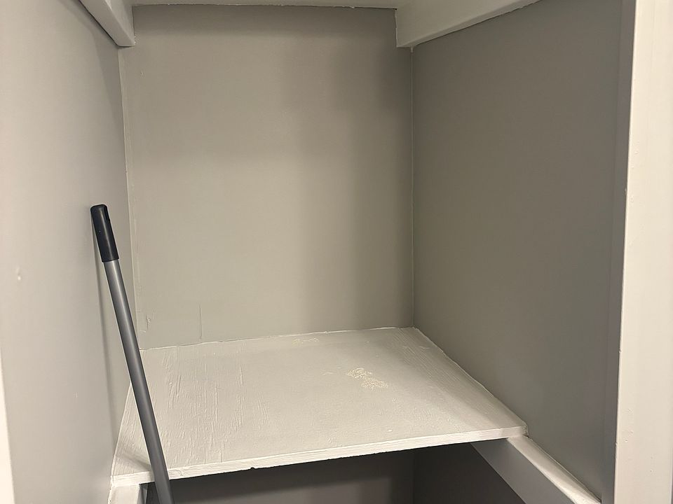 Storage space in Bathroom for towels, toiletries, etc.