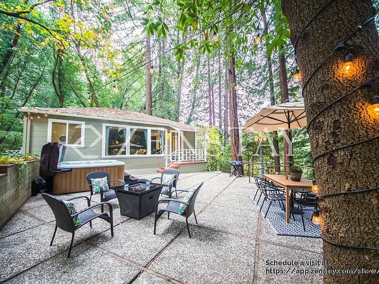 Outdoor Area with table and chairs