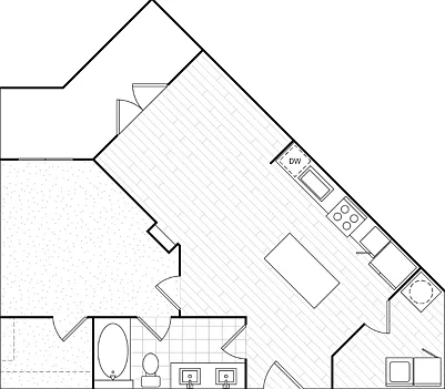A2 One Bedroom A2 One Bedroom