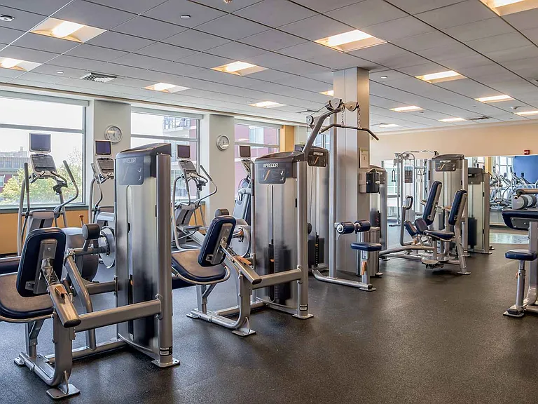 24-hour fitness center