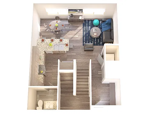 Floor plan 4X45 T