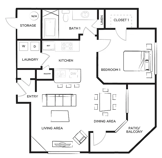 Floor plan Cima