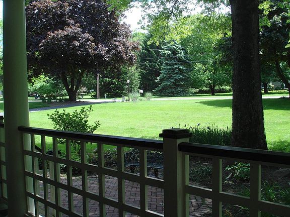 view from porch