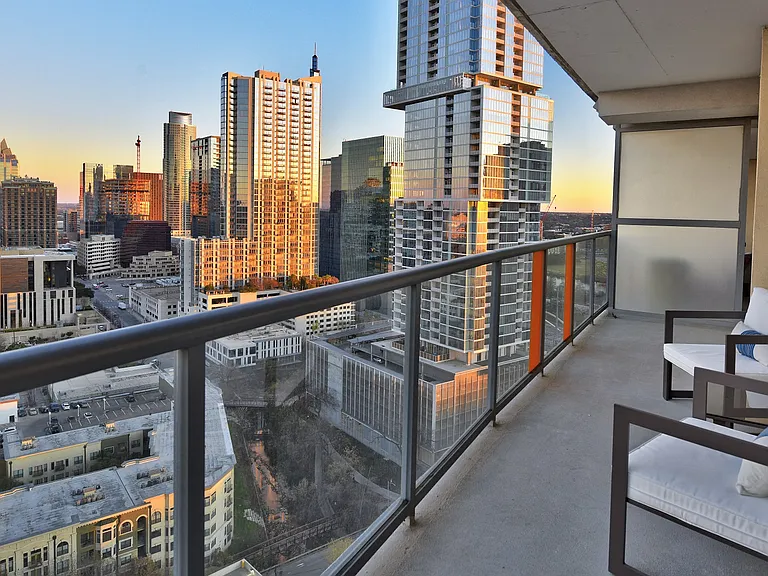 Start your mornings with a view of downtown Austin
