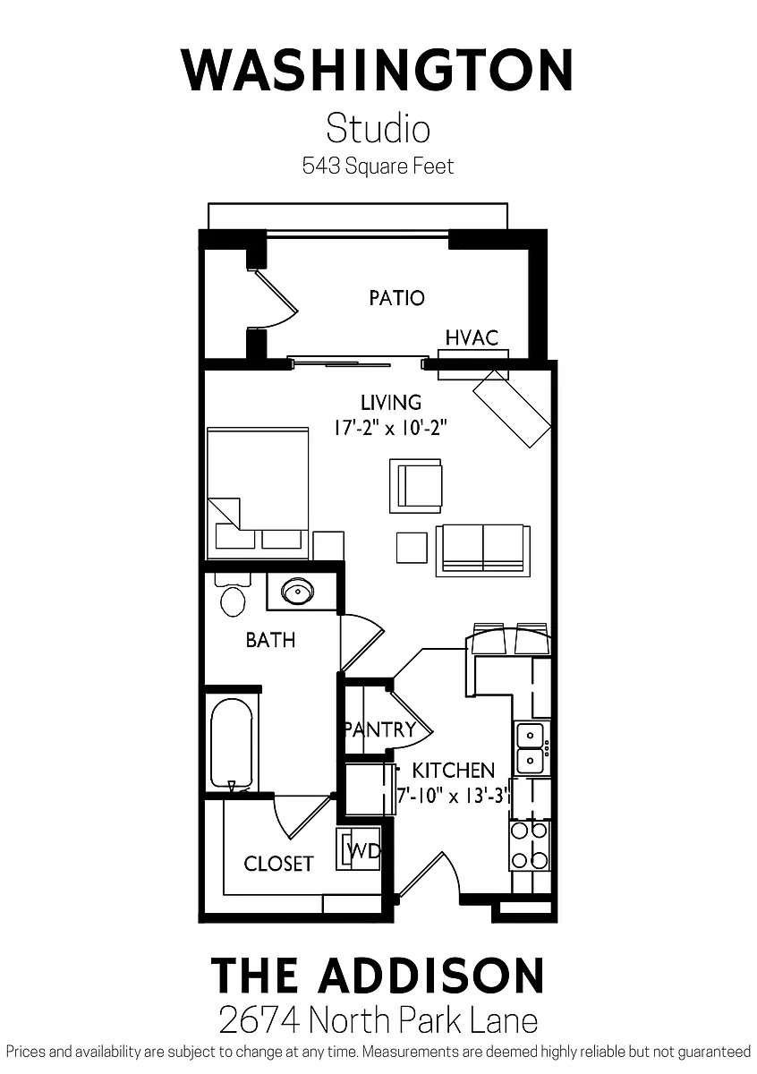 Floor plan Washington