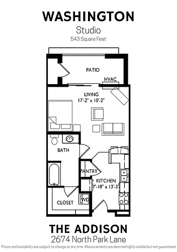 Floor plan Washington
