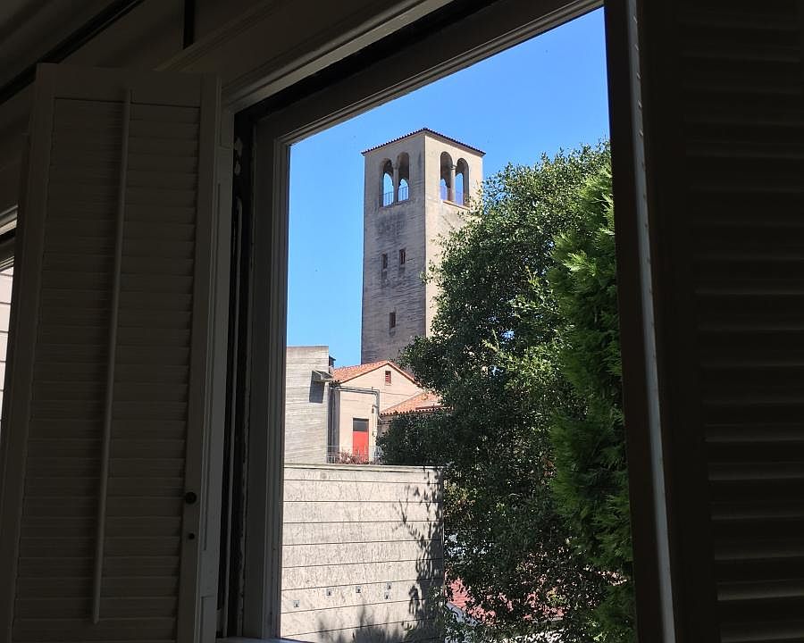 Bedroom view, Florentine Tower at SF Art Institute