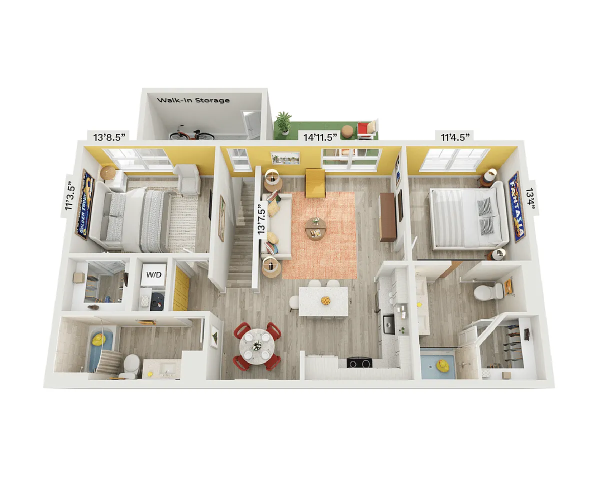 Floor plan B4 - The Paradisi