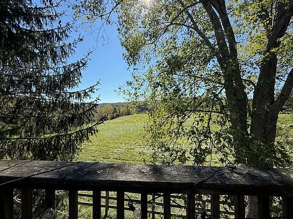 View from the top balcony off the bedroom.