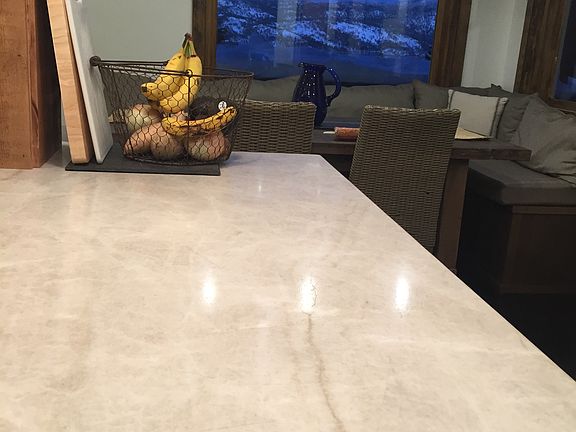 Natural stone island