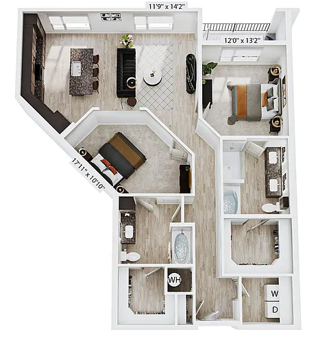 Floor plan B2
