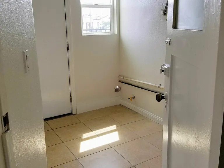 Entrance to your own laundry room