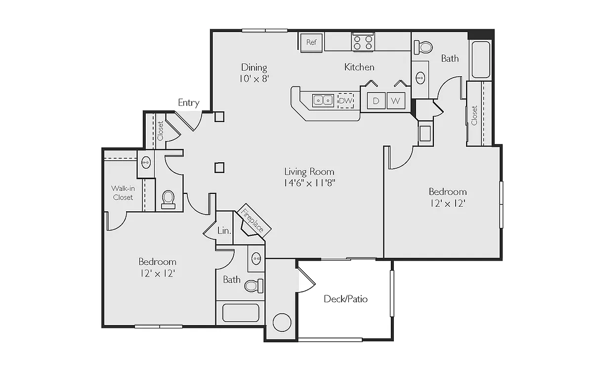 Floor plan B3 Standard