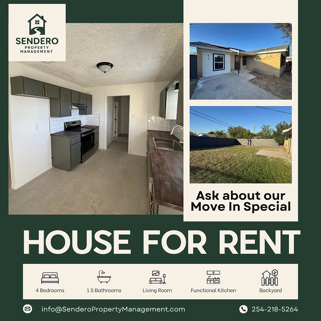 Beautifully Remodeled 4-Bedroom Home with Solar Panels and Fenced Yard Copperas Cove! — Photo 1