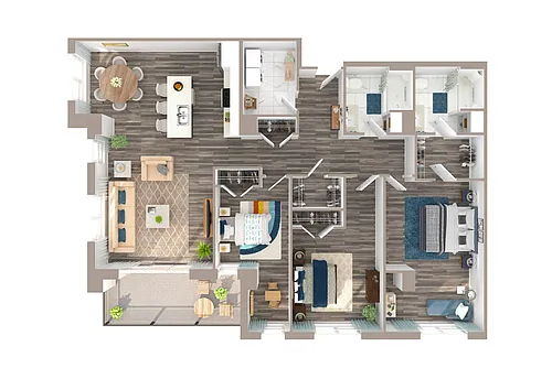 Floor plan 118-205