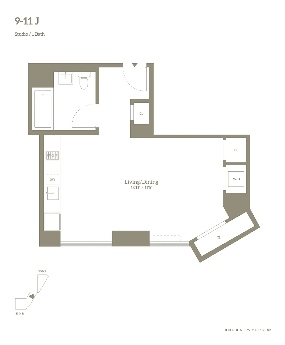 Building Photo - 445 W 35th St #9J