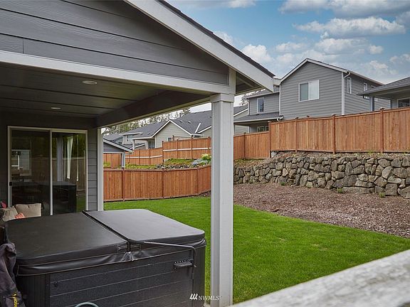 Entry into home. Looking at the picture, access to garage is on your right and bedroom #1 and 3/4 bathroom on your left. 