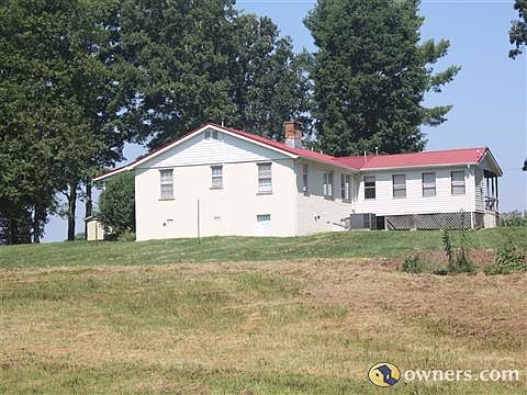 The side and rear view from the barns.