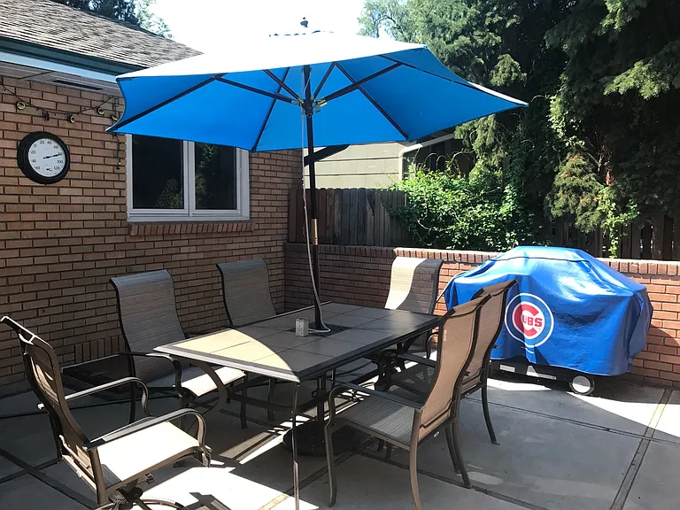 Back patio