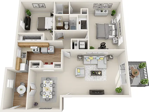 Floor plan B1