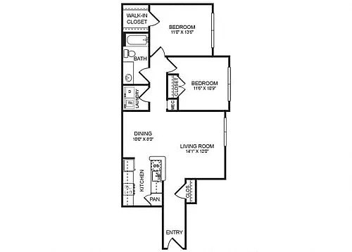 Floor plan B1