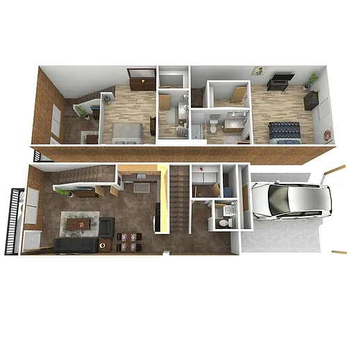 Floor plan Spencer Tracey B