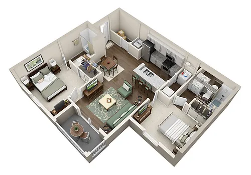 Floor plan B2A