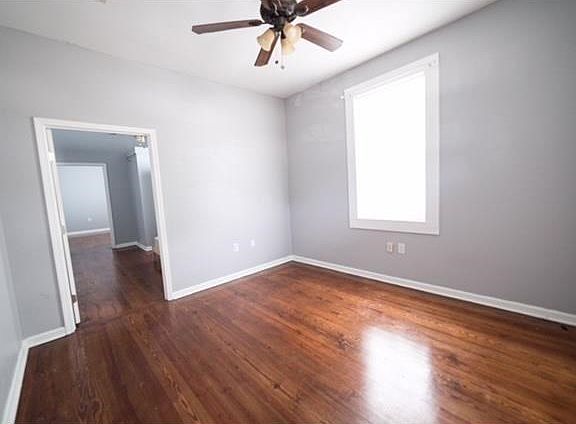 Living Room - Spacious with beautiful hardwood floors